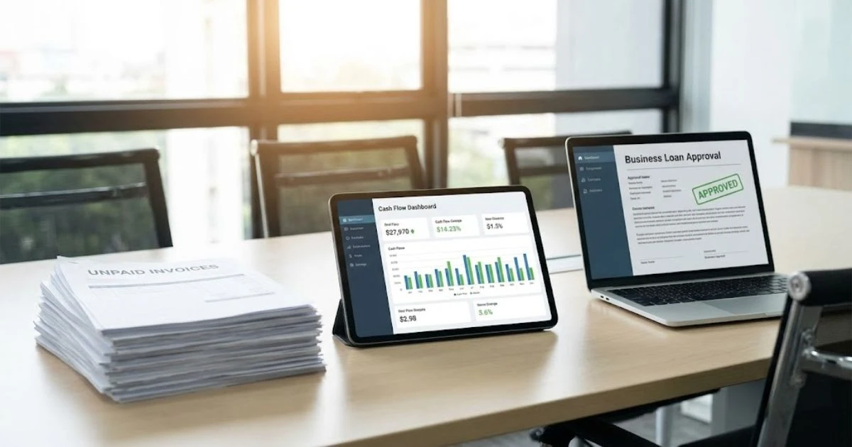 Comparison of a business working capital line of credit vs factoring solutions for cash flow management.