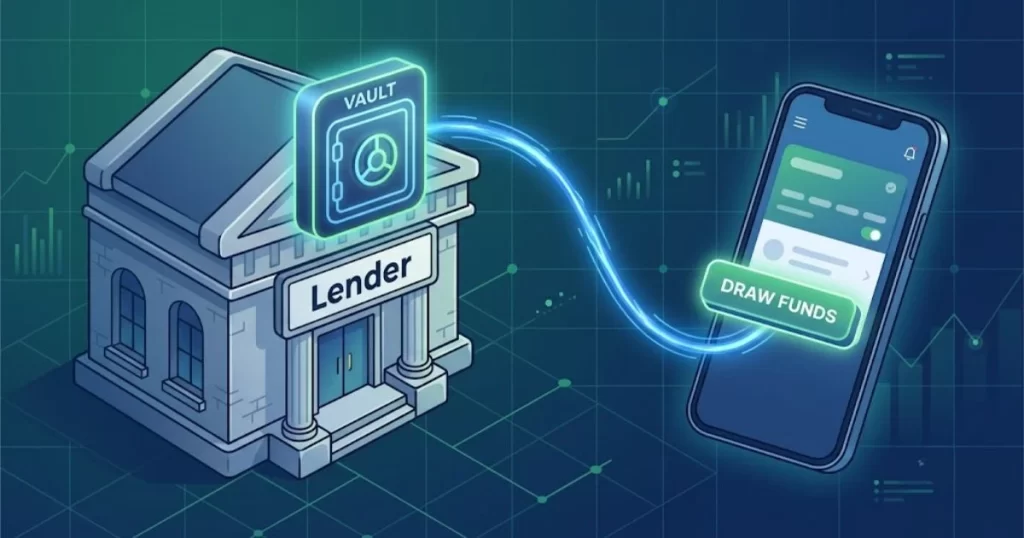 How a secured working capital line of credit functions like a flexible business loan.